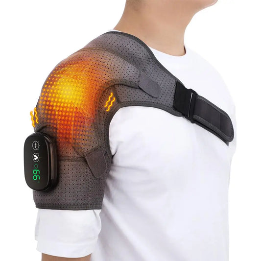 Denno’s-USB Electrically Heated Shoulder Pads – Therapeutic heat pads for muscle recovery and pain relief. Perfect for soothing aches, improving circulation, and enhancing relaxation after workouts.