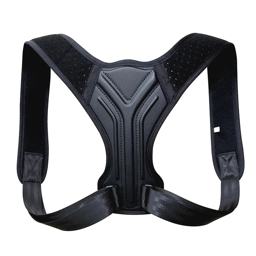 Denno's-Posture Corrector Belt – Adjustable weightlifting back brace for lumbar support and posture correction. Ideal for powerlifting, workouts, and back pain relief.