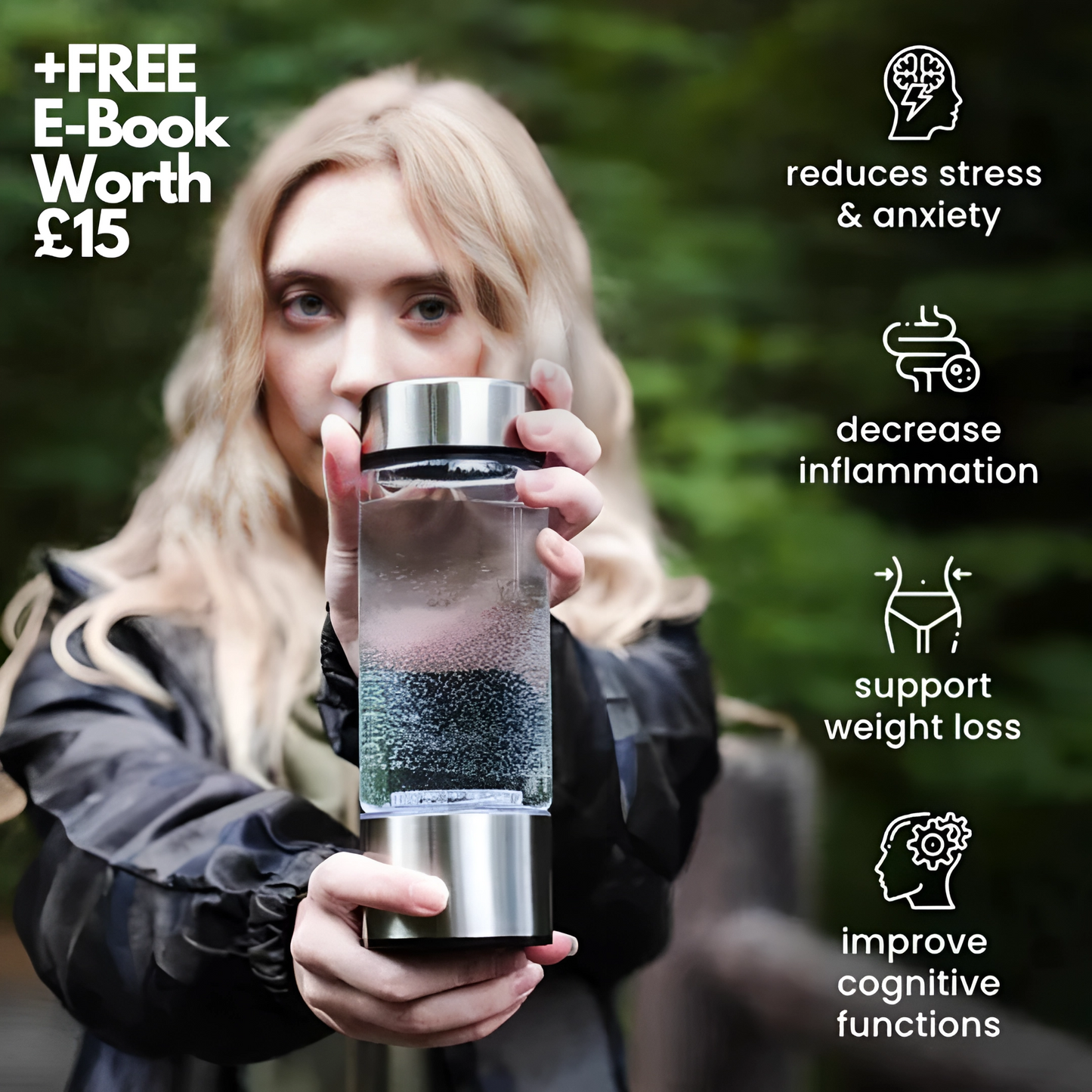 Denno's™ Hydrogen Water Bottle