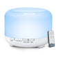 Denno’s-500ML Essential Oil Aroma Diffuser – Ultrasonic aromatherapy diffuser for essential oils. Enhances relaxation, air quality, and mood with soothing mist and LED lighting.