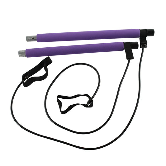 Denno’s-Portable Pilates Bar Kit – Flexibility and mobility equipment designed to improve range of motion, reduce stiffness, and enhance recovery for athletes and fitness enthusiasts.