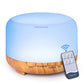Denno’s-500ML Essential Oil Aroma Diffuser – Ultrasonic aromatherapy diffuser for essential oils. Enhances relaxation, air quality, and mood with soothing mist and LED lighting.