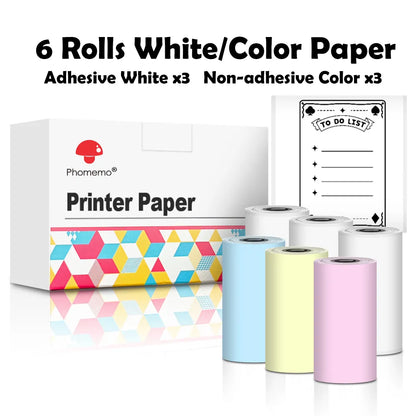 A095 6-Pack Thermal Printer Paper