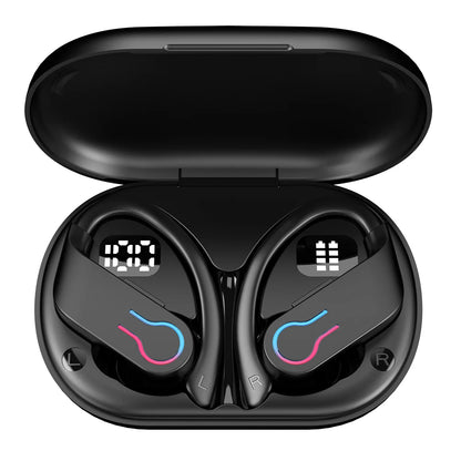 Denno’s-200H Battery Wireless Earbuds with Mic – Advanced fitness and health watch with heart rate monitoring, step tracking, and sleep analysis. Perfect for workouts and daily activity tracking.